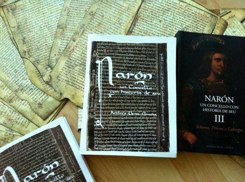 Historia factográfica de Narón. Narón Un Concello Con Historia de Seu. A Terra de Trasancos ollada dende os mosteiros de Xuvia e Pedroso na Idade Media. Tomo II.