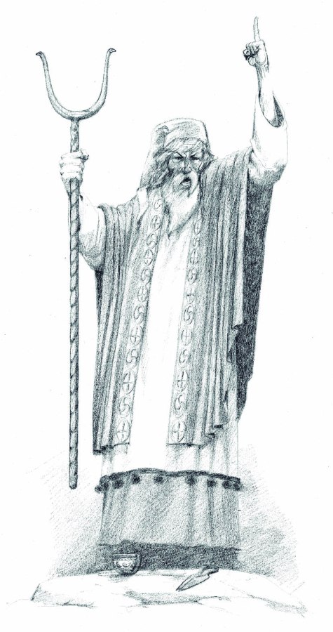 Durvede o Druida, "Doutor", galaico. Por Carlos Alfonzo baixo a miña dirección.