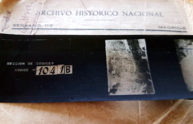 Addecet o Códice do mosteiro de San Martín de Xuvia, remitido polo AHN en 1990 con a sinatura 1041B, ten hoxe a sinatura 1047B, polo que procedemos a sua actualización. 