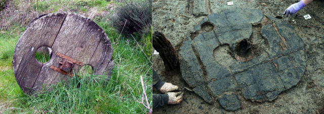 RODA CARRO GALEGO Y BRITÁNICO DA IDADE DO BRONCE