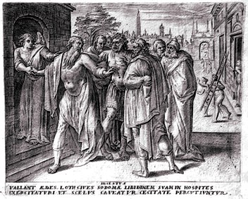 Lot protexendo os hóspedes