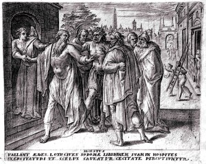 Lot protexendo os hóspedes