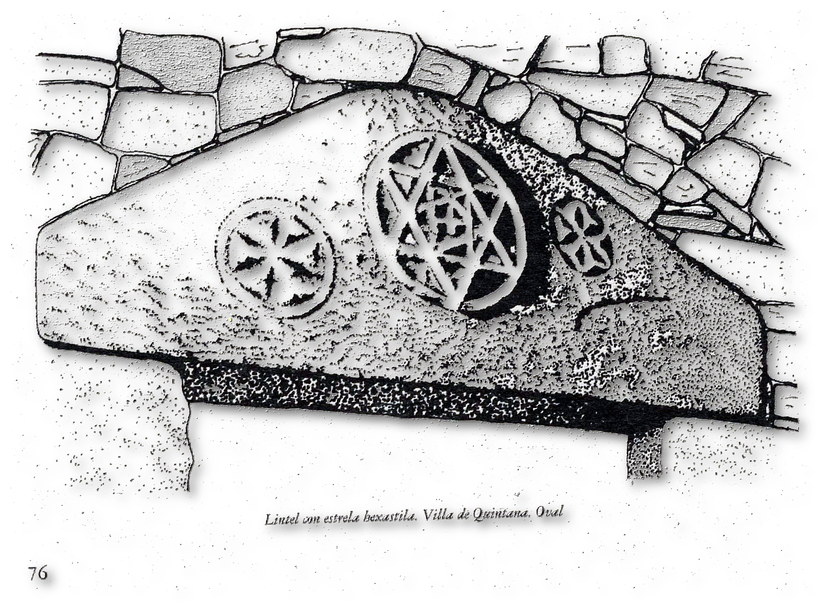 Uilla de Quintana, Quintá, O Val. Seguramente a primeira uilla medieval indentificada en Galicia.