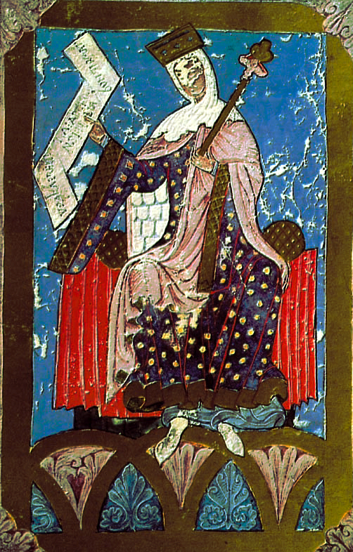 A raiña dona Urraca. Tombo A. Catedral de Santiago