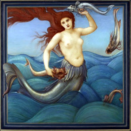 Sir Edward Coley Burne-Jones - A Sea-Nymph 1881