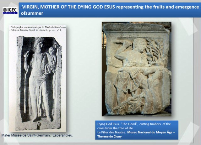 A Mater. Virxe nai de Esus. (Promtema de A. Pena)